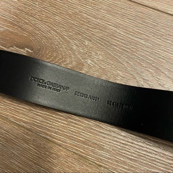 DOLCE & GABBANA Logo Belt 75 - Picture 8 of 9
